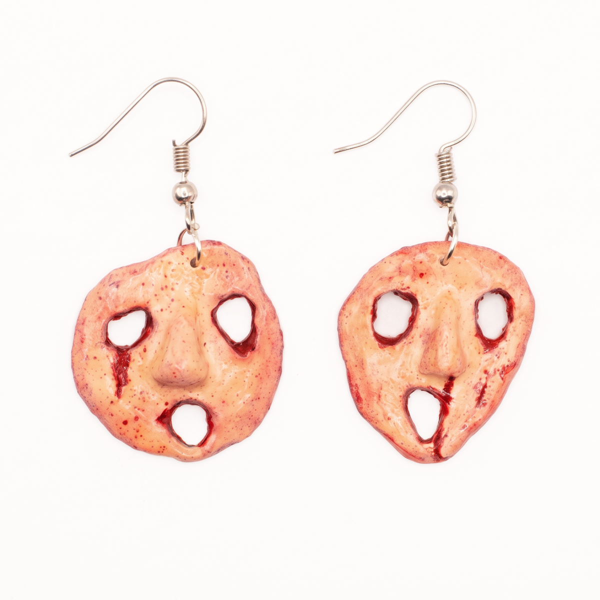 Defaced Earrings